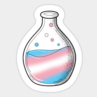 Transgender Potion Bottle Sticker